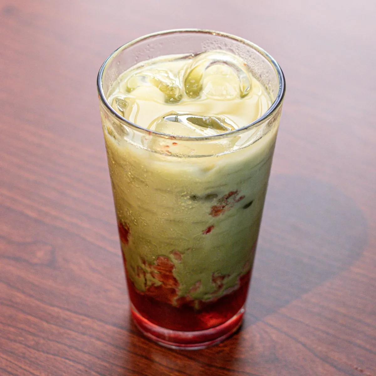 Strawberry Matcha Breve
