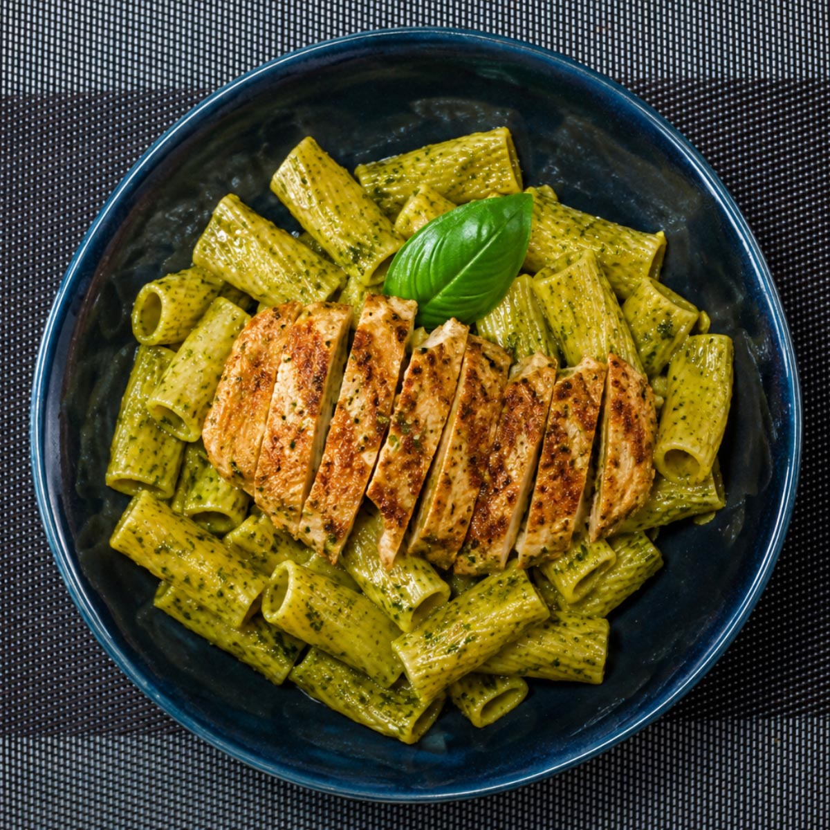 Chicken Pesto Rigatoni